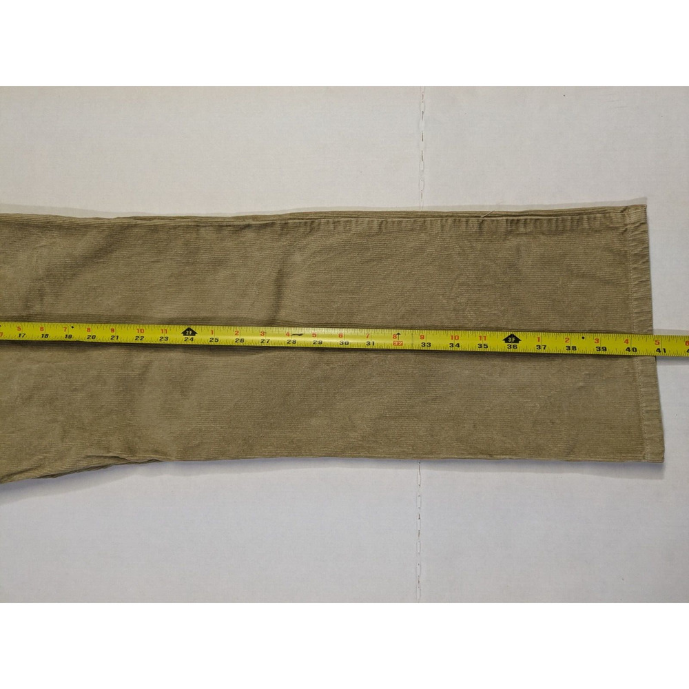 Patagonia Organic Cotton Corduroy Pants Mens Size 35 Beige Straight Leg - Picture 5 of 8